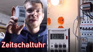 Zeitschaltuhr anschließen und einrichten ElektroM [upl. by Rusticus]