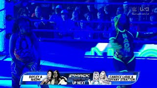 Bayley amp Naomi Entrance  WWE SmackDown November 22 2024 [upl. by Arratal]