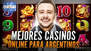 Mejores casinos online para argentinos  Casino online Argentina  Los 3 mejores casinos [upl. by Artek]