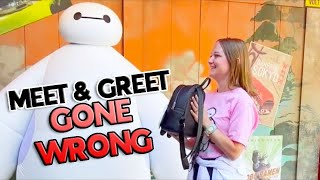 Baymax Meet amp Greet Did NOT Go As Planned 😳🎒 Disney Dream FLOPS [upl. by Alexandr572]