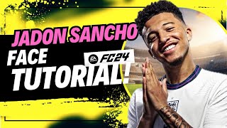 How to create JADON SANCHO in EA FC24 [upl. by Eiluj]