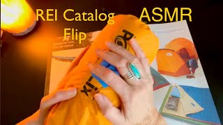 REI Sales Catalog Flip Through and Look at Some Backpacking Camping Gear  Soft Spoken Soothing ASMR [upl. by Tracey]