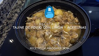 Receta de Tajine de pollo con limón y aceitunas [upl. by Gloriane]