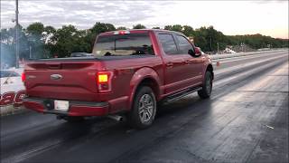 27L Ecoboost F150 14 Mile Tuned [upl. by Ahsenot]