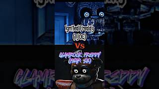 edit Ignited Freddy vs Glamrock Freddy battle vsfreddyfazbear [upl. by Lockwood]