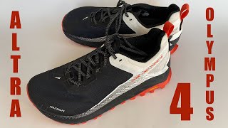 Altra Olympus 4 Trail Running Shoe Review [upl. by Jerad]