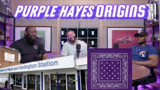 Beluga Ice breaks down how Hayes started reppin purple [upl. by Nosnirb]