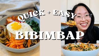 How to Make Quick  Easy Bibimbap with Bulgogi [upl. by Catherine264]