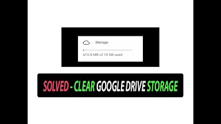 ✅ How to Clear Google Drive Storage  Google Drive Storage Full Problem Solved [upl. by Enyleve]