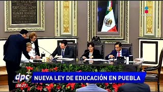 En qué consiste la nueva ley de educación en Puebla  De Pisa y Corre [upl. by Naasar508]