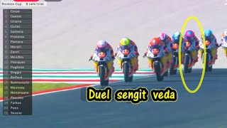 Race 2  Veda duel penuh ketegangan  race rookie cup mugello 2024 [upl. by Iak]