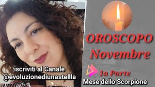 Mese dello Scorpione ♏️ Oroscopo Novembre 2024 [upl. by Gypsy632]