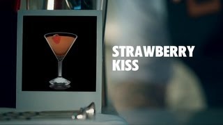 STRAWBERRY KISS DRINK RECIPE  HOW TO MIX [upl. by Javler]