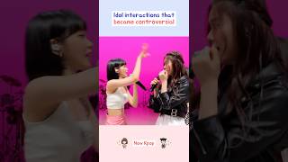 Idol interactions that became controversial kpop shorts [upl. by My]