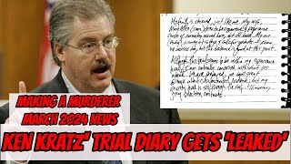 Making A Murderer 2024  Ken Kratz trial diary gets LEAKED  Kathleen Zellner comments [upl. by Snah]