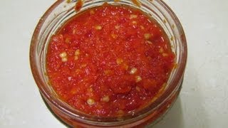 Basic home grown Chilli paste [upl. by Crowley]