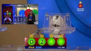 King Lottery SXM EN VIVO │ Resultados Miércoles 30 De Octubre 2024  0730PM [upl. by Annoynek]