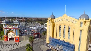 St Kilda by Drone  Melbourne Australia [upl. by Maddeu]