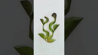 Fruit design leaf cucumber🥒shortsfeed ytshortvideo shorts art [upl. by Damicke]