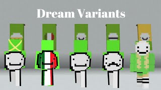 Dream SMP Banners The Dream Variants [upl. by Aipmylo693]