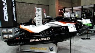 2013 SeaDoo GTI SE155 Jet Ski  Walkaround  2013 Montreal Boat Show [upl. by Stubbs492]