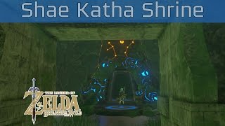 The Legend of Zelda Breath of the Wild  Shae Katha Shrine Walkthrough HD 1080P [upl. by Iv]