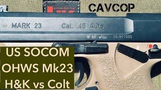 US SOCOM OHWS Mk23 [upl. by Etteragram]