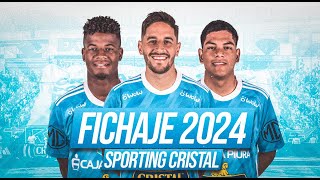 Cristal nueva camiseta refuerzos del 2024 Enríquez y Pacheco serán del Rímac Gustavo Cazonatti [upl. by Jemimah]