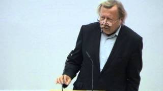 Festvortrag Prof Dr Peter Sloterdijk an der Universität Bayreuth 2011 [upl. by Rhyne]