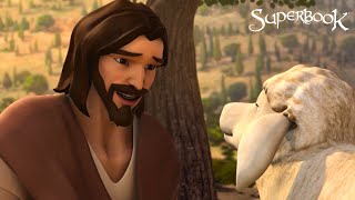 Superbook  The Prodigal Son Official Clip  Parable of the Lost Sheep [upl. by Auof490]