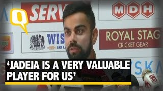 Ravindra Jadeja Is a Very Valuable Player For Us Virat Kohli  The Quint [upl. by Cerell959]