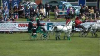 Chris Orchard Scurry Driving at the South of England Show [upl. by Ennayar341]