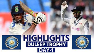 Duleep Trophy 2024 Match Highlights Ind A vs Ind B Highlights  Ind C vs Ind D  Musheer Khan [upl. by Anidem]