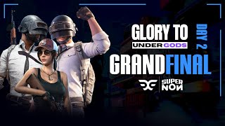 DREAD ESPORTS PRESENTS BGMI GLORY TO UNDER GODS GRADN FINALS DAY 2  PRIZEPOOL 30000 INR [upl. by Adnohsor971]