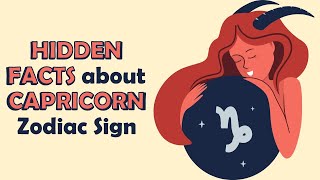 Hidden Facts about Capricorn Zodiac Sign [upl. by Tanny305]