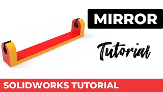 Solidworks Tutorial 13 Mirror [upl. by Alguire]