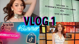 VLOG 1  Auditions Events and Sundance Film Festival [upl. by Natika]