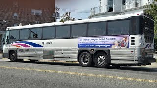 NJ TRANSIT 166 CRESSKILL MCI D4500CT 22036 [upl. by Enileoj]