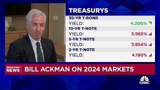 Pershing Square CEO Bill Ackman The Fed will have to move early can certainly do more than 3 cuts [upl. by Rinum772]