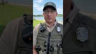 Safe Boating Tips from Waterways Conservation Officer Sgt Michael Blair wearit safeboating [upl. by Ellehsim]