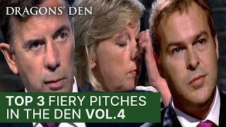 Top 3 Fiery Pitches  Vol 4  Dragons Den [upl. by Ross]