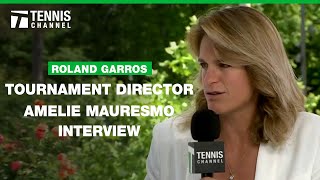 Amelie Mauresmo On Nadal And Night Match Controversy  2024 Roland Garros [upl. by Adleremse]