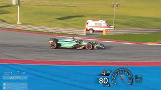 COTA F1 135143  VRC Formula Alpha 2023 tv cam  Assetto Corsa [upl. by Alaunnoif]