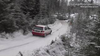 Rally Finnskog 28012017 SS 3 og 6 Cam 1 [upl. by Argus]