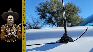 How to Ground CB Radio Antenna 2018 Ram 2500 [upl. by Christie832]