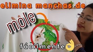 CÓMO QUITAR MANCHAS DIFÍCILES en manteles [upl. by Bik]