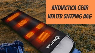 Heated Sleeping Bag by Antarctica Gear [upl. by Kizzee680]