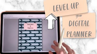 Level Up your DIGITAL PLANNER Using Keynote and Procreate Together [upl. by Liakim]