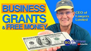 Business Grants and Free Money For Startups Women amp Minorities [upl. by Eyak352]