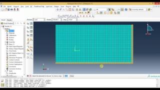 Abaqus Tutorial Videos  How to Create Element Set in Abaqus [upl. by Shifra27]